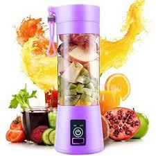 Rechargeable Portable Juicer Blender 380ml | 6 Blades Smoothie Maker & USB Charging Cup