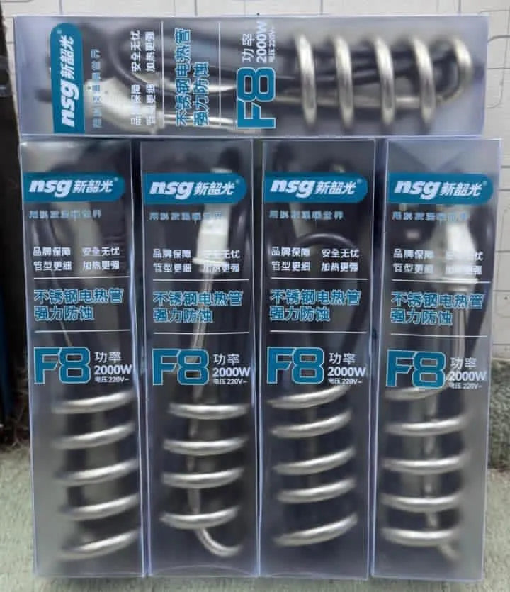 2000W Shock-Proof Electric Heater Rod – Fast Boiling with Auto Power-Off Safety for Buckets & Hostel Use Free Delivery