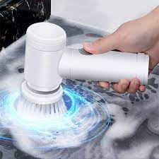 Electric Spin Scrubber – Fast Cleaning for Tiles, Kitchens & Bathrooms