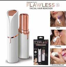 Flawless Rechargeable Facial Hair Remover for Women – Electric Face Razor for Upper Lip, Chin & Peach Fuzz | Gentle Painless Shaver with USB Charging
