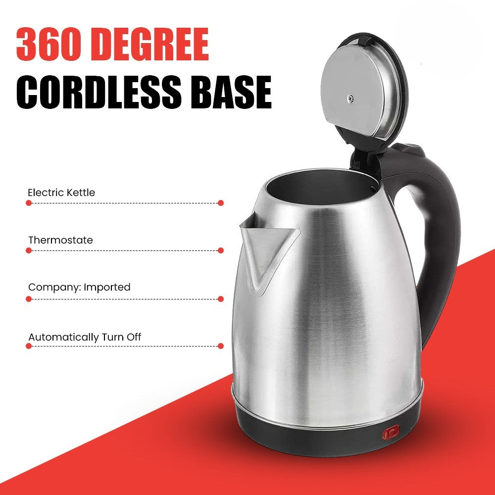 Electric Fast-Boil Kettle – Quick Hot Water for Tea, Coffee & Ramadan Drinks