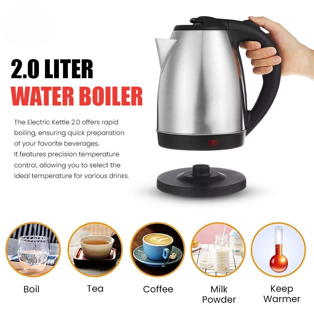 Electric Fast-Boil Kettle – Quick Hot Water for Tea, Coffee & Ramadan Drinks
