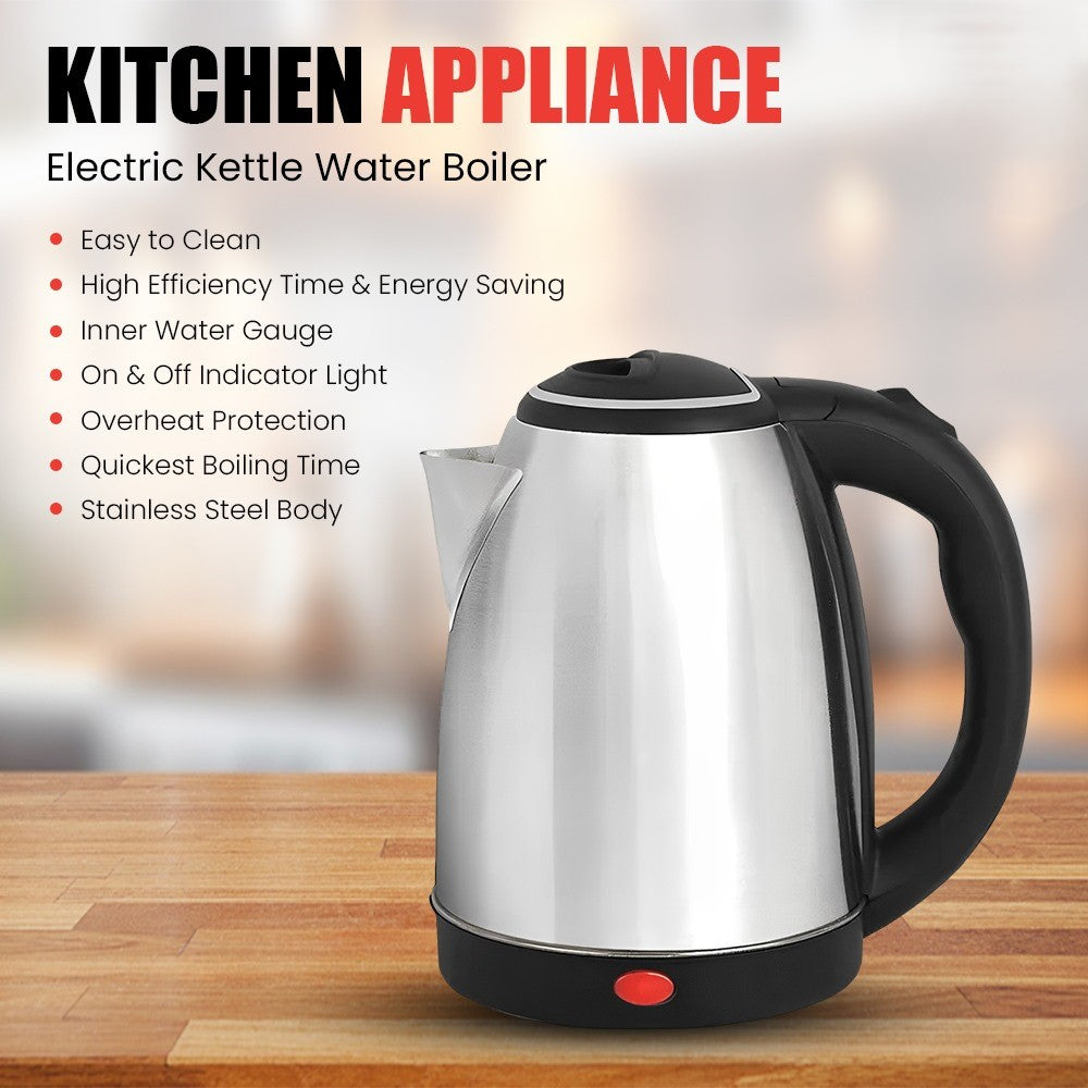 Electric Fast-Boil Kettle – Quick Hot Water for Tea, Coffee & Ramadan Drinks
